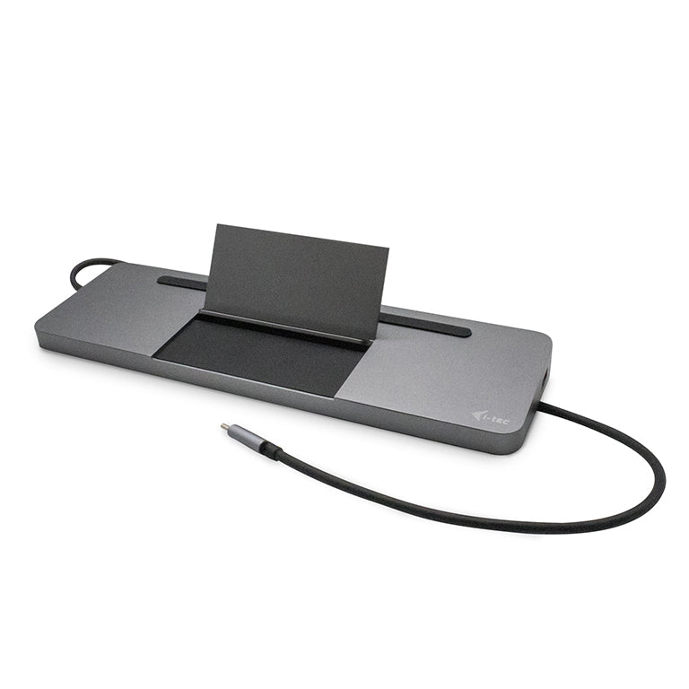 i-tec Metal Ergonomic 3x USB-C Docking Station 85W