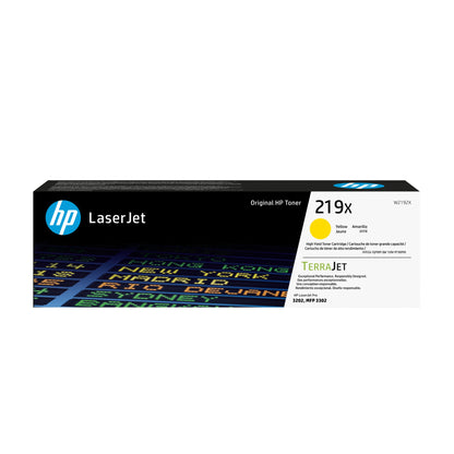 HP W2192X/219X Yellow Toner Cartridge (2.5K pages)