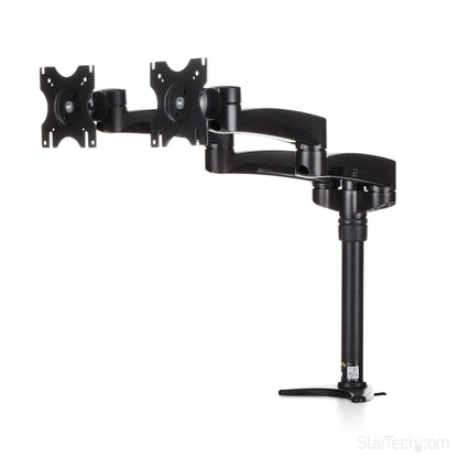 StarTech.com Desk-Mount Dual Monitor Arm - Articulating - For up to 24"