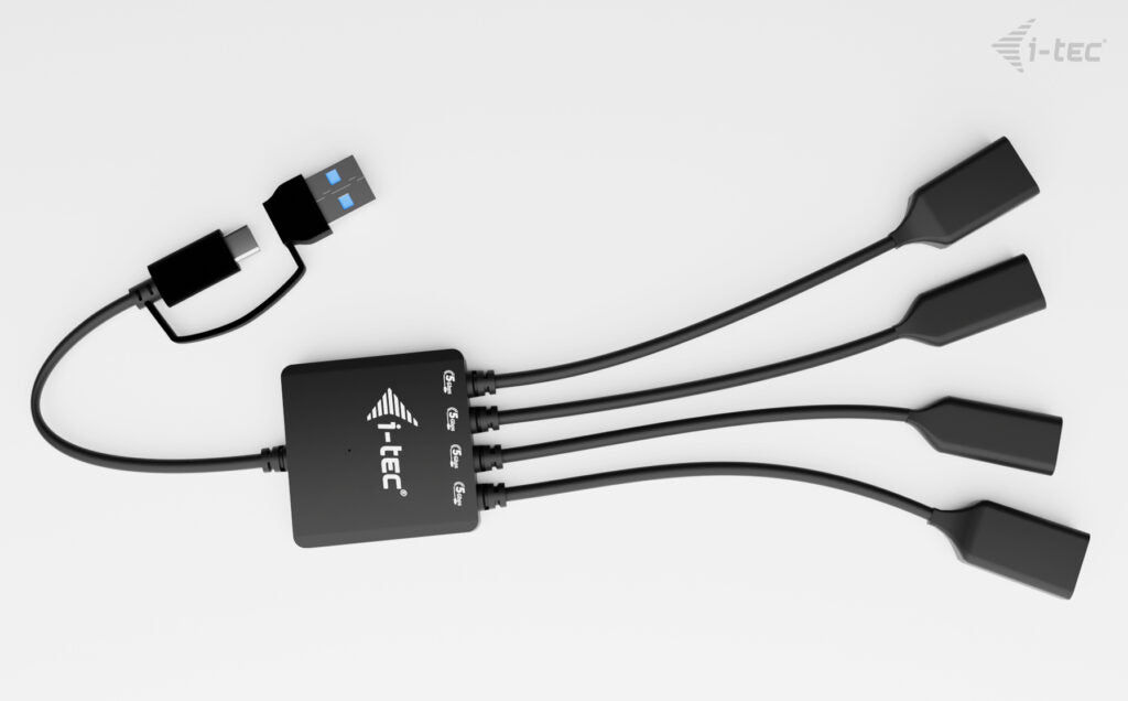 i-tec USB-C/USB-A Cable HUB 4 port
