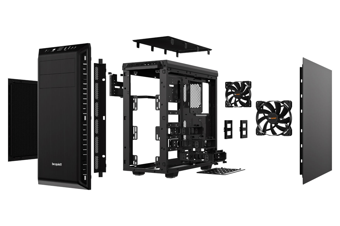 be quiet! Pure Base 600 Midi Tower Black PC Case