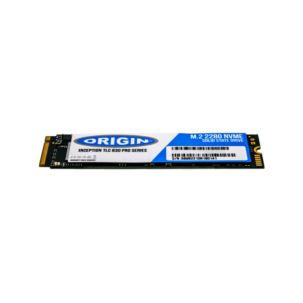 Origin Storage OTLC2563DNVMEM.2/80 256GB M.2 NVMe PCIe Gen3 SSD