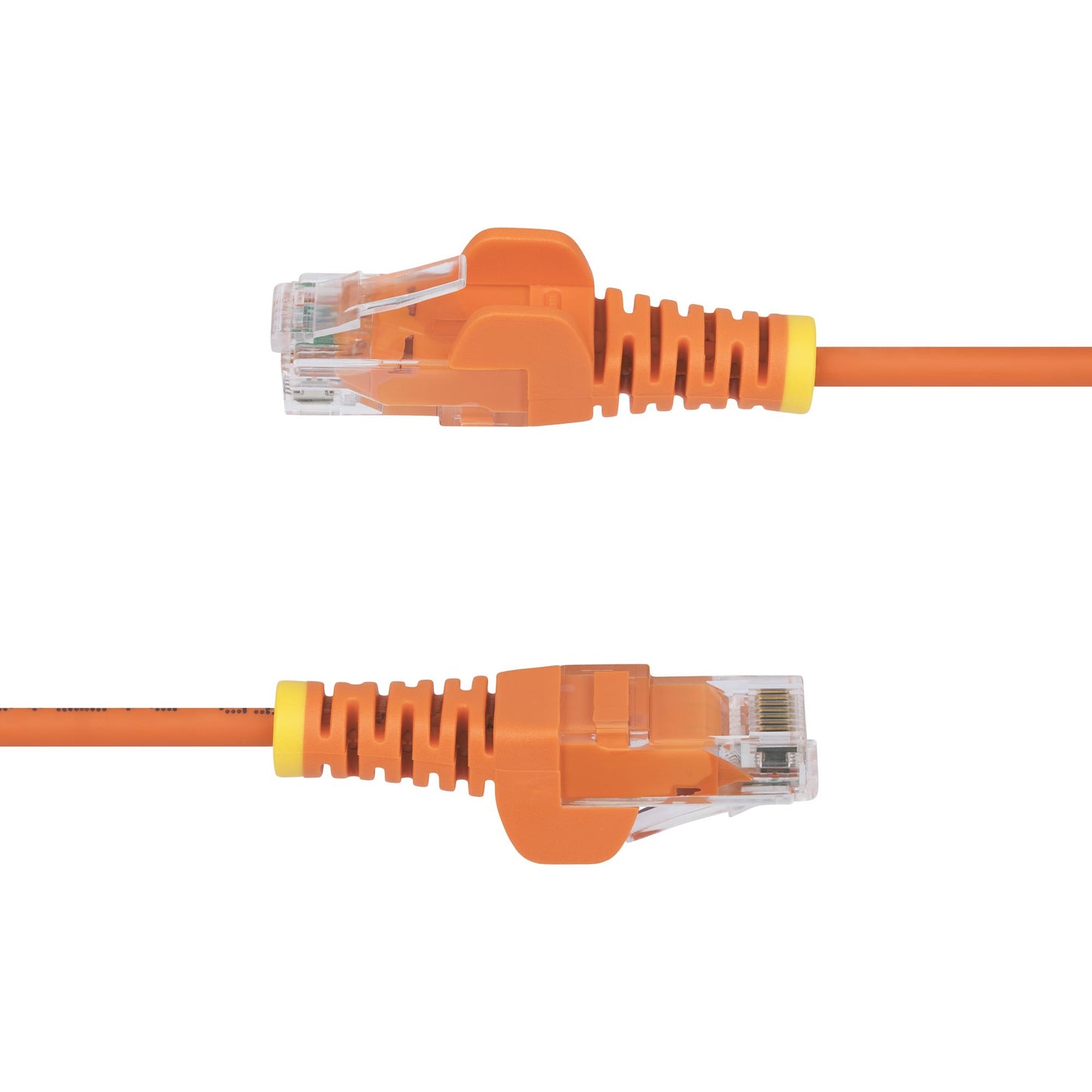 StarTech.com 15m Orange Slim CAT6 Ethernet Cable, Snagless, 100W PoE, UTP, LSZH