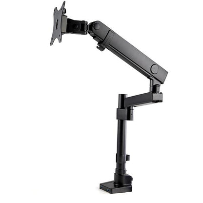 StarTech.com Desk Mount Monitor Arm with 2x USB 3.0 Ports, Full Motion Single