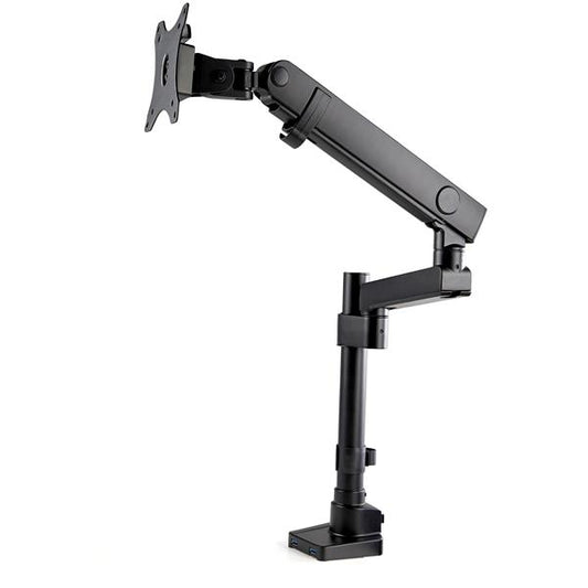 StarTech.com Desk Mount Monitor Arm with 2x USB 3.0 Ports, Full Motion Single