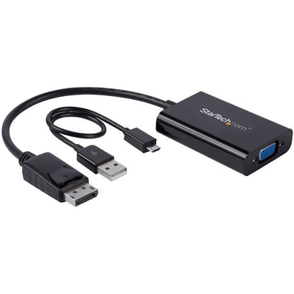 StarTech.com DisplayPort to VGA Adapter with Audio Cable