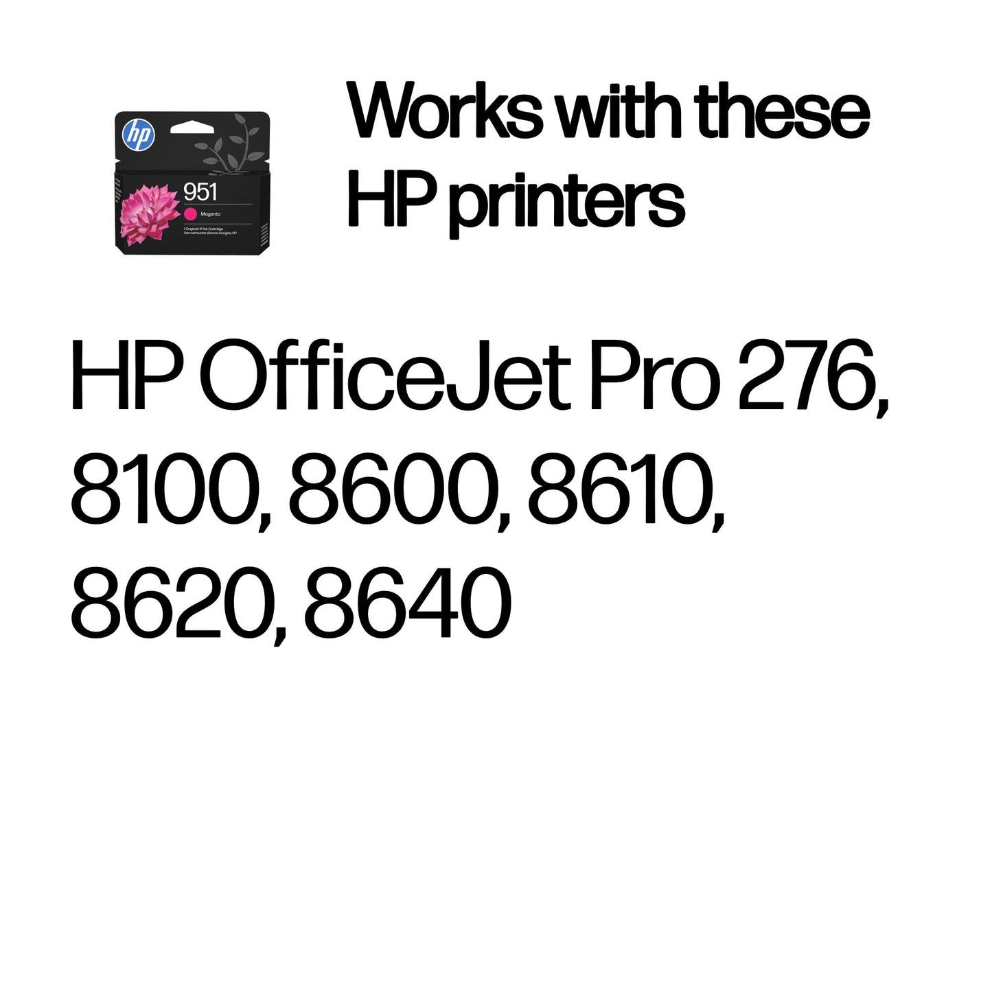 HP CN051AE/951 Magenta Ink Cartridge (700 pages)