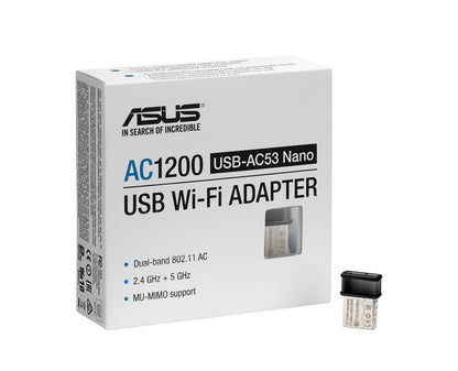 ASUS USB-AC53 Nano WLAN 867 Mbit/s Network Adapter