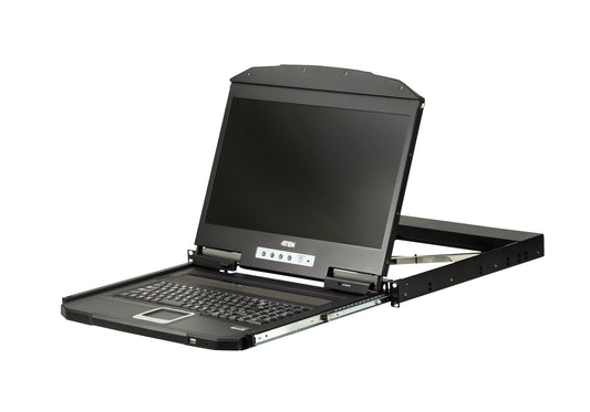 ATEN CL3100NX-ATA-EE rack console 47 cm (18.5") 1366 x 768 pixels Metal, Plastic