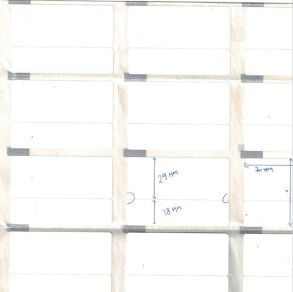 CAPTURE 35000771 printer label White Labels