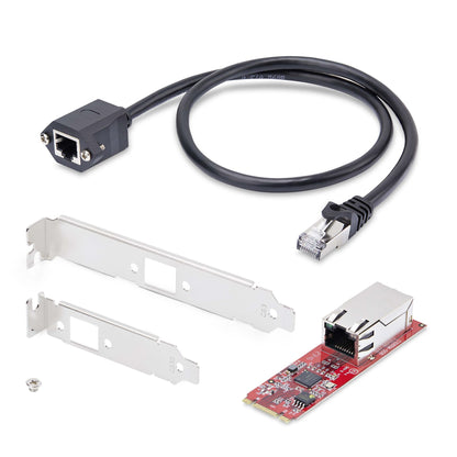 StarTech.com 1-Port 2.5GbE M.2 2280 Network Card, Multi-Gigabit Speeds Network Adapter