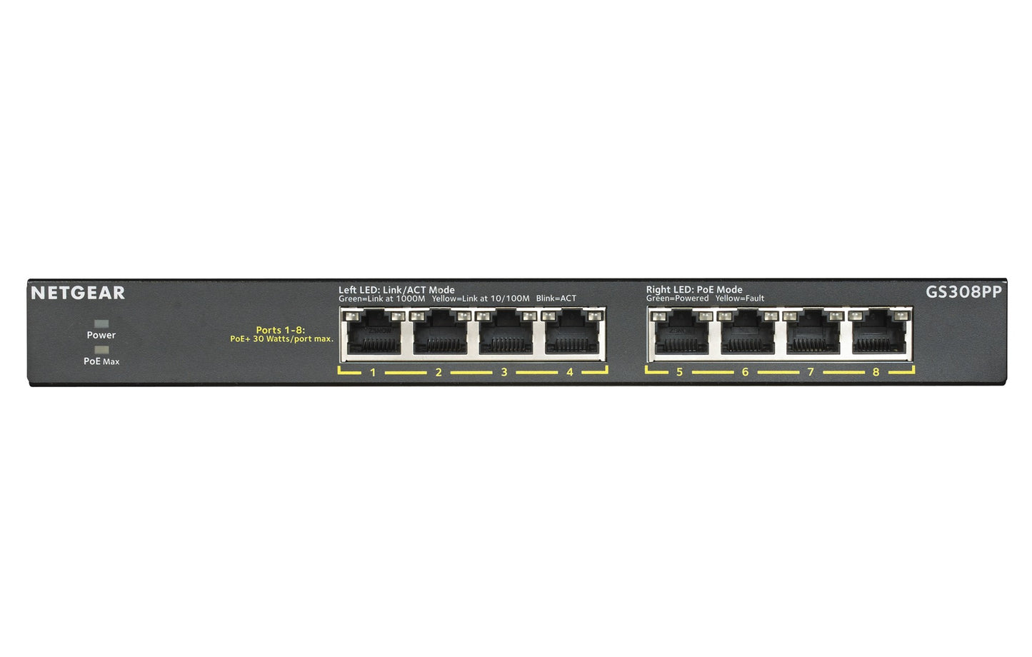 Netgear GS308PP Switch PoE