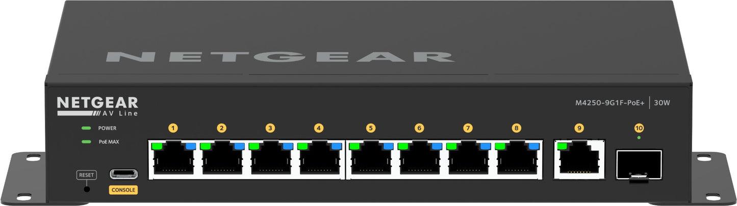 Netgear 8x1G PoE+ 110W 1x1G and 1xSFP Switch
