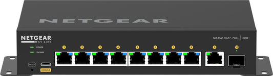 Netgear 8x1G PoE+ 110W 1x1G and 1xSFP Switch