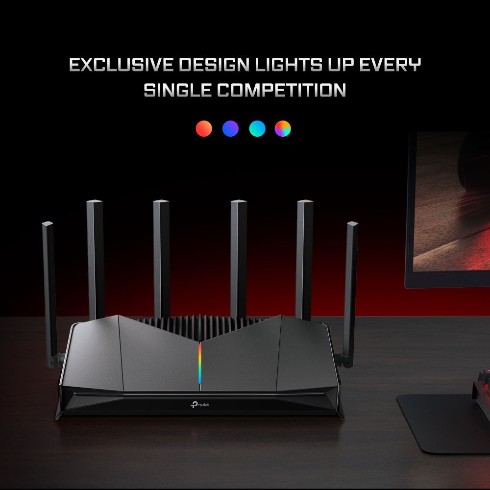 TP-LINK Archer BE6500 Dual-Band Wi-Fi 7 Gaming Router Networking