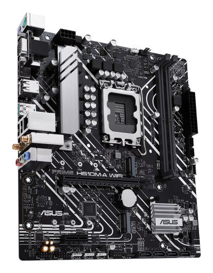 ASUS PRIME H610M-A WIFI Intel H610 LGA 1700 micro ATX Motherboard