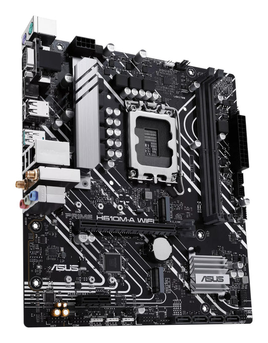 ASUS PRIME H610M-A WIFI Intel H610 LGA 1700 micro ATX Motherboard