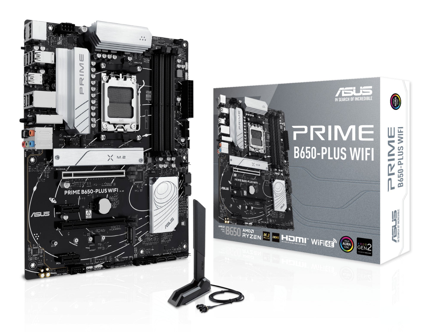 ASUS PRIME B650-PLUS WIFI AMD B650 Socket AM5 ATX Motherboard