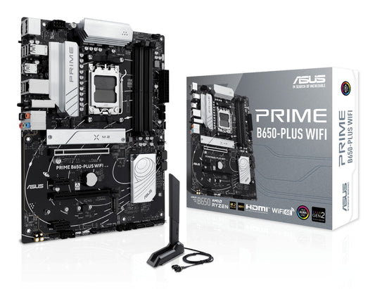 ASUS PRIME B650-PLUS WIFI AMD B650 Socket AM5 ATX Motherboard