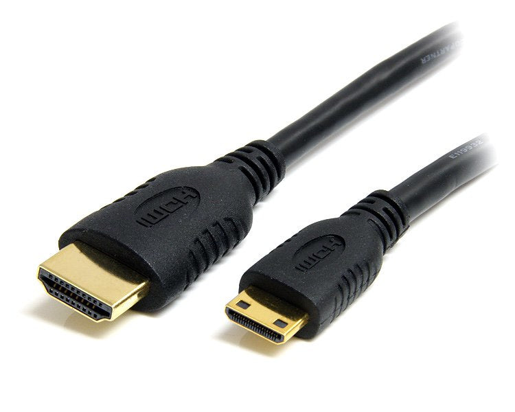 StarTech.com 2m Mini HDMI to HDMI Cable with Ethernet - 4K 30Hz High Speed Mini HDMI