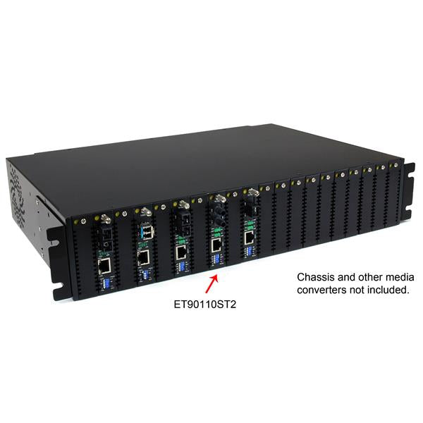 StarTech.com 10/100 Mbps Multi Mode Fiber Media Converter ST 2 km Networking