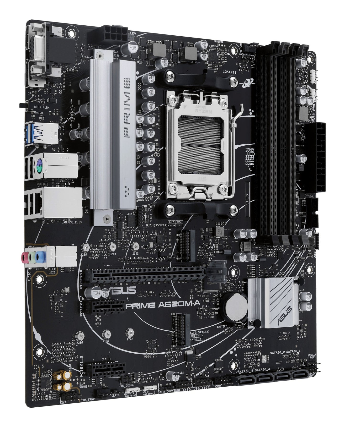 ASUS PRIME A620M-A-CSM AMD A620 Socket AM5 micro ATX Motherboard
