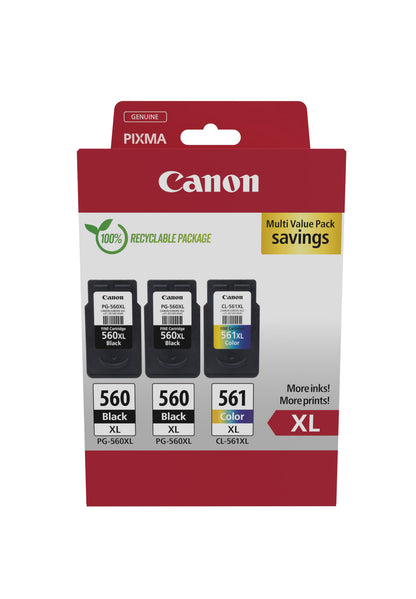 Canon 3712C009/PG-560XL+CL-561XL Black Ink Cartridge (Canon Pixma TS 5350)