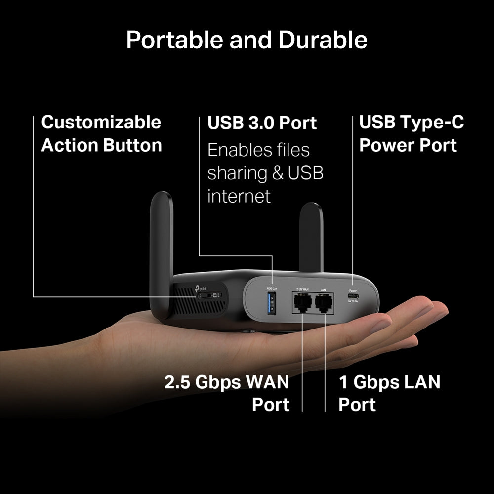 TP-LINK BE3600 Wi-Fi 7 Router