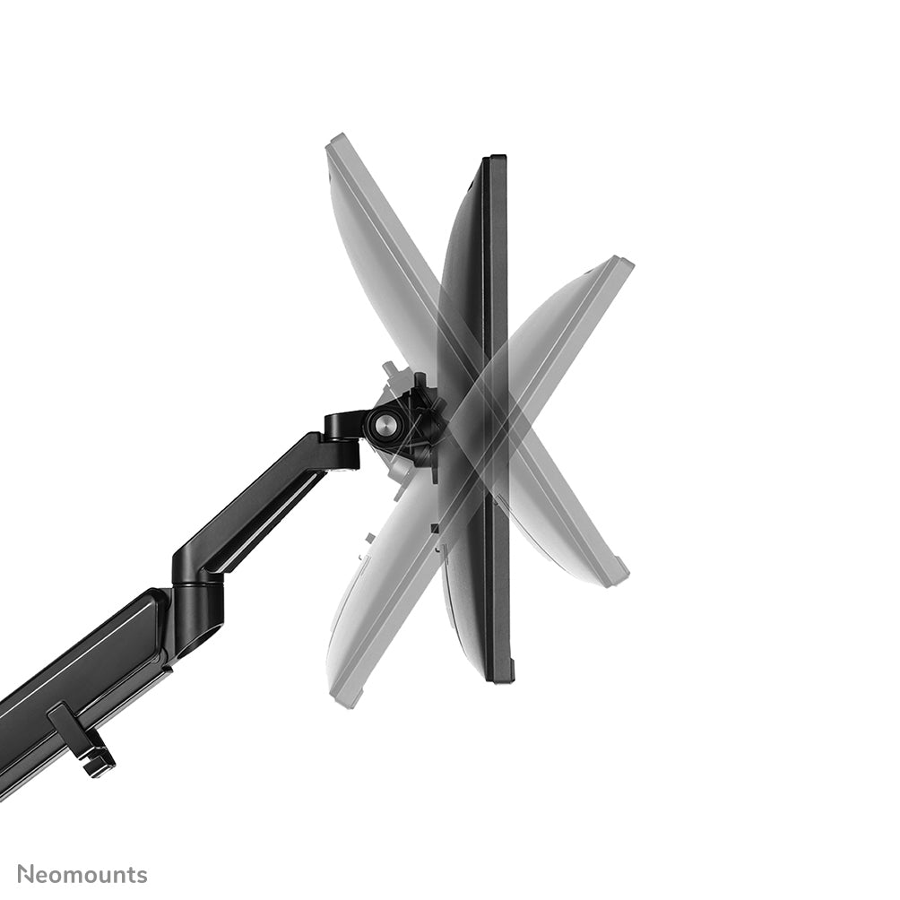 Neomounts DS70-810BL1 Monitor arm 17-32" - gas spring - space saving - 180°-stop