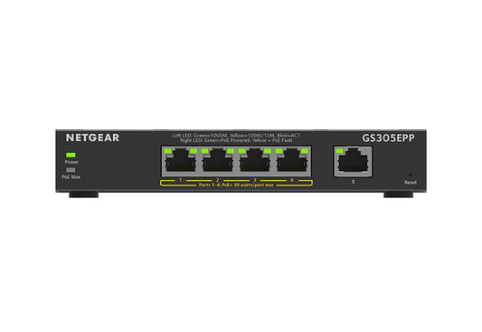 Netgear GS305EPP Networking