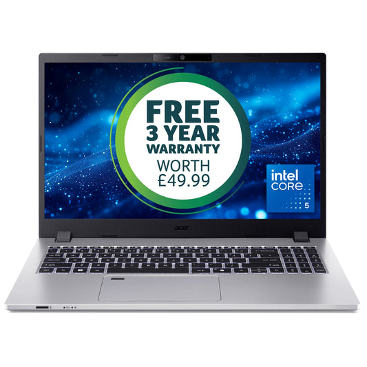 Acer TravelMate P2 15 15.6" Core 5 120U 8GB 256GB SSD Laptop