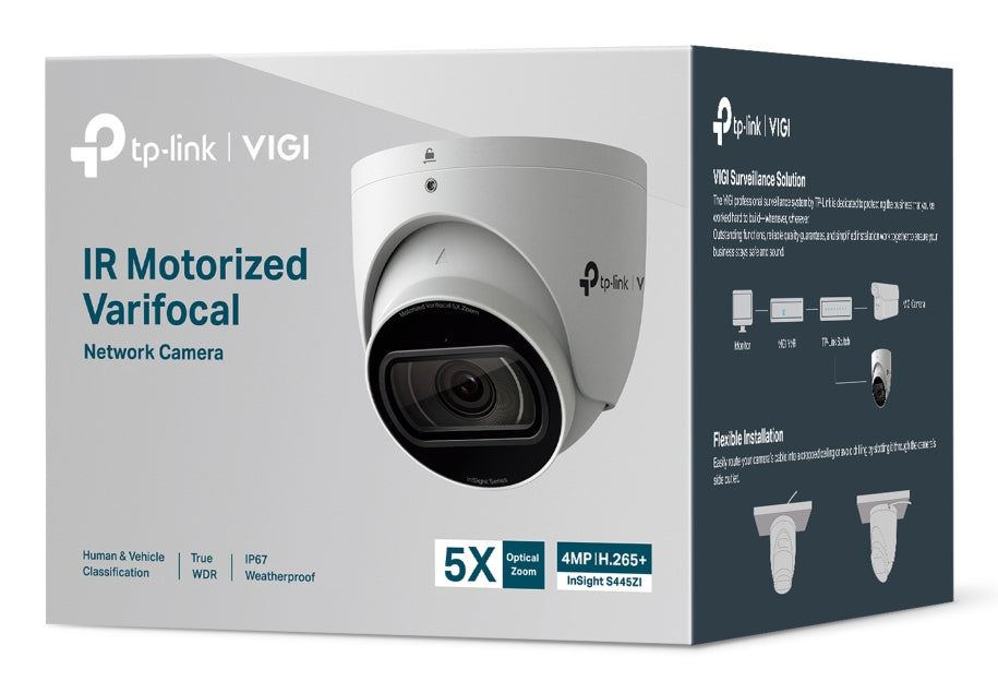 TP-LINK VIGI InSight S445ZI Turret IP security camera Outdoor 2688 x 1520 pixels