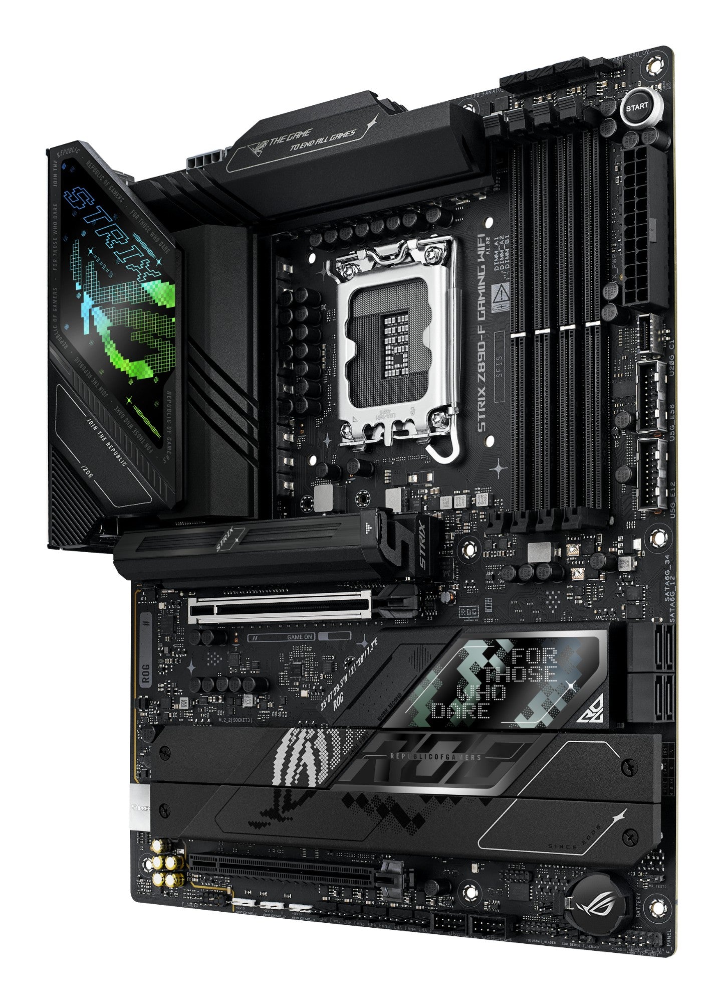 ASUS ROG STRIX Z890-F GAMING WIFI Intel Z890 LGA 1851 (Socket V1) ATX Motherboard