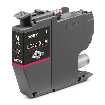Brother LC-421XLM Magenta Ink Cartridge (500 pages, Brother DCP-J 1050)