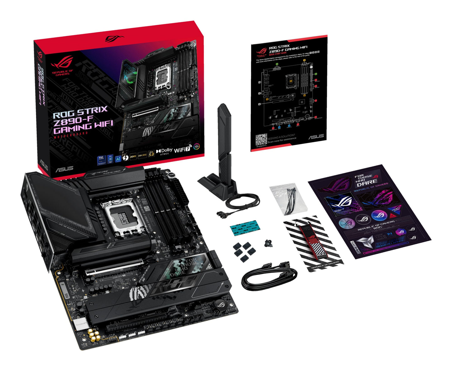 ASUS ROG STRIX Z890-F GAMING WIFI Intel Z890 LGA 1851 (Socket V1) ATX Motherboard