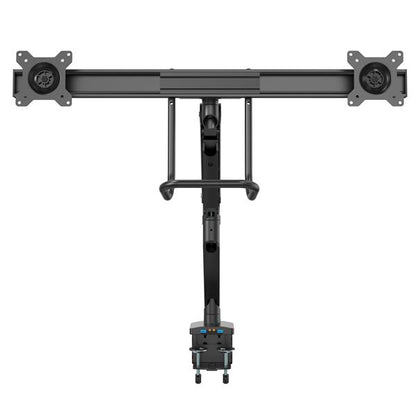 StarTech.com Desk Mount Dual Monitor Arm with USB & Audio - Slim Full Motion