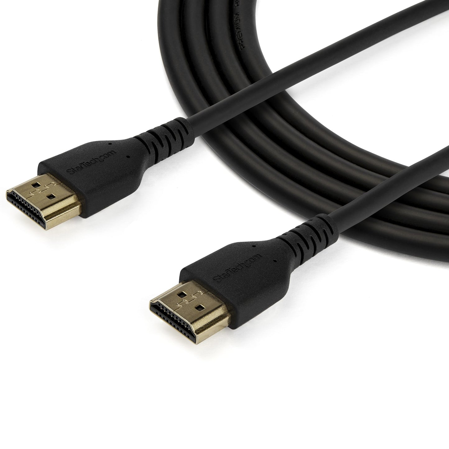StarTech.com 6ft (2m) Slim HDMI Cable, Flexible Premium Certified HDMI 2.0 Cord with