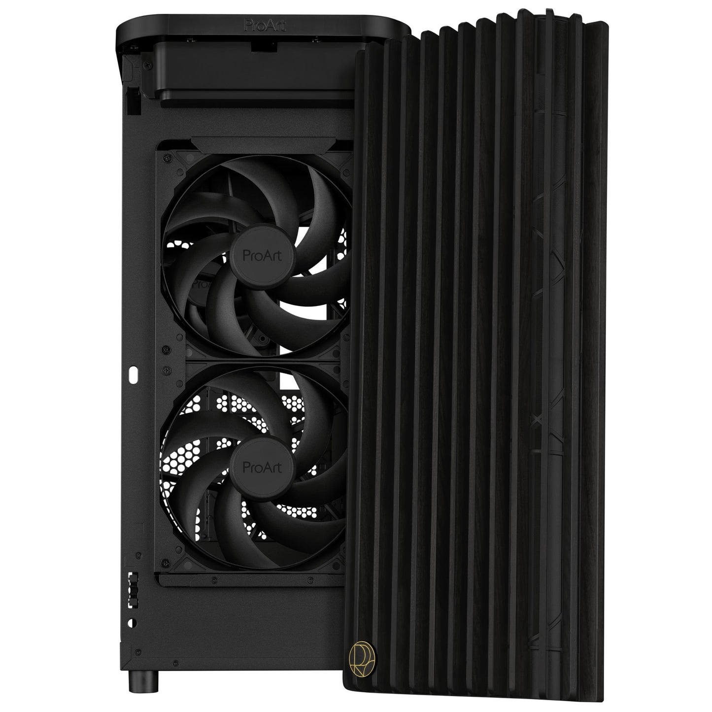 ASUS ProArt PA401 Wood TG PWM (Black) Tower PC Case