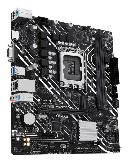 ASUS Prime H610M-K Intel H610 LGA 1700 micro ATX Motherboard