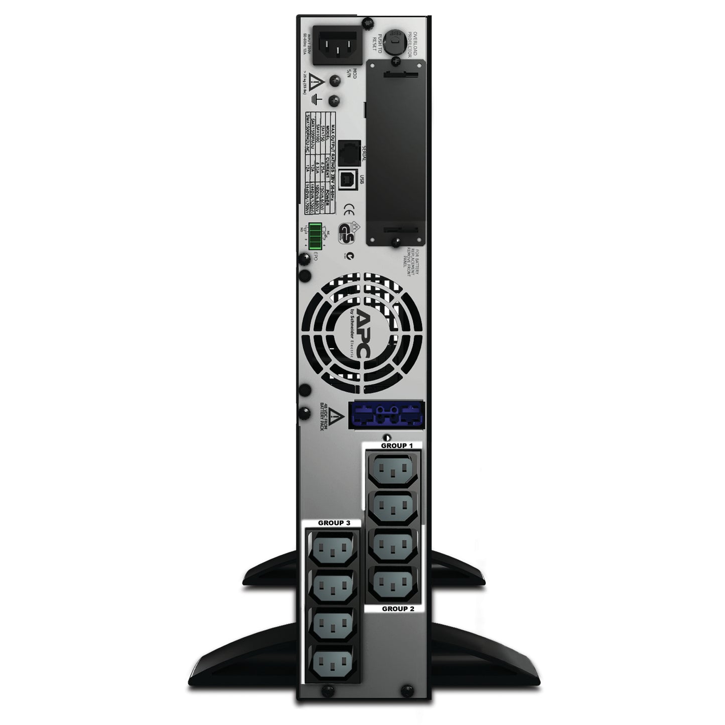 APC Smart-UPS 1500VA Line-Interactive Rackmount UPS (00RMI2U)
