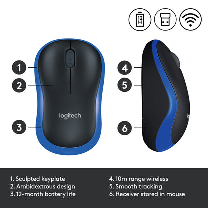 Logitech M185 Wireless Mouse