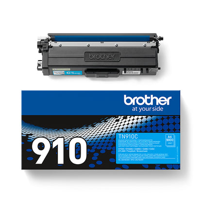Brother TN-910C Cyan Toner Cartridge (9K pages, Brother HL-L 9310)