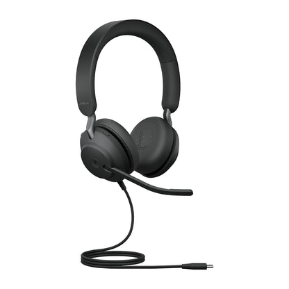 Jabra Evolve2 40 USB-C, MS Teams Stereo Headset