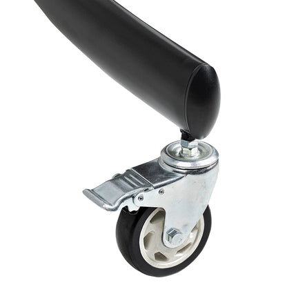 StarTech.com Dual TV Cart for 37-60in VESA TVs up to 110lb/50kg each - Height Mount
