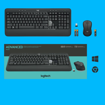 Logitech MK540 Advanced Wireless Keyboard & Mouse Combo