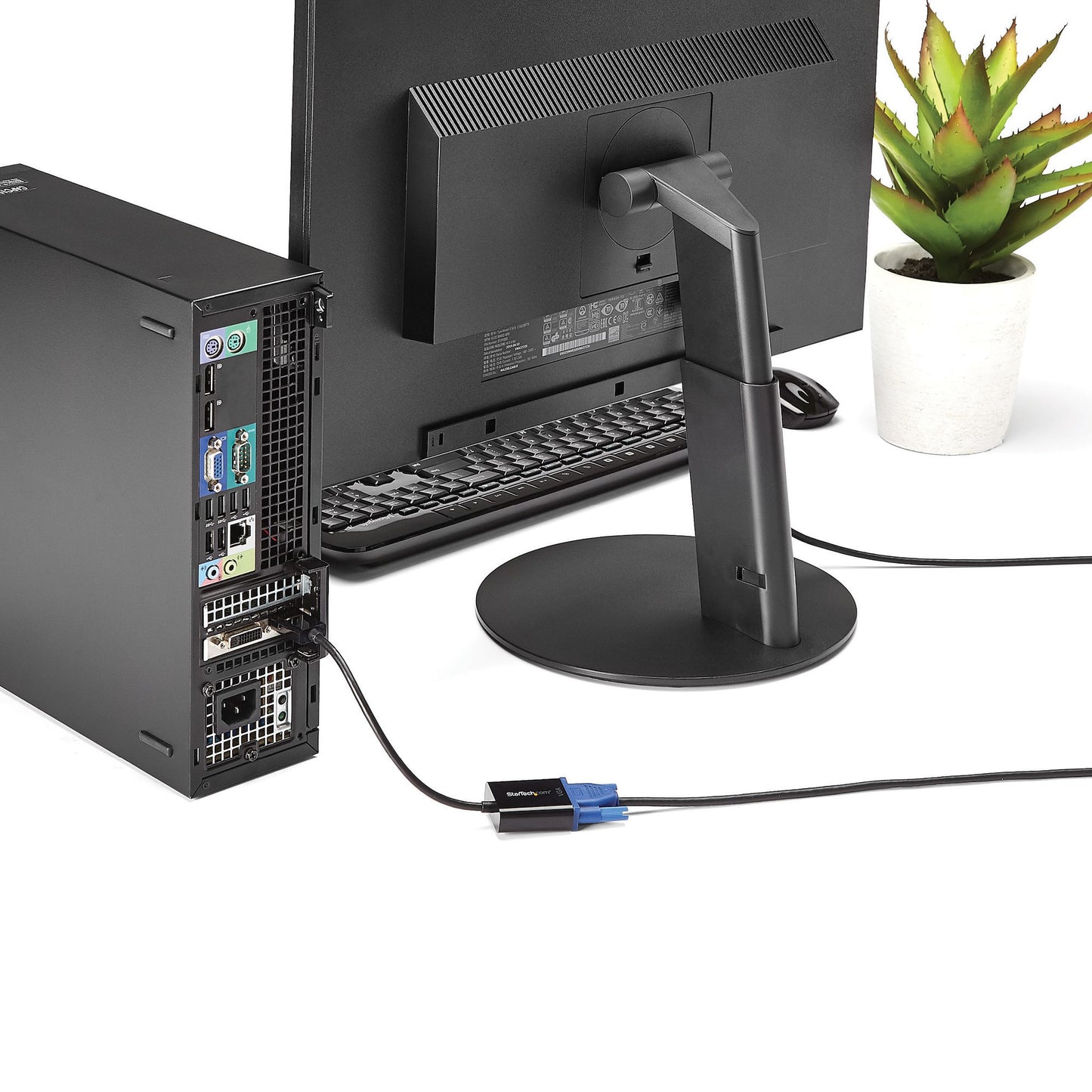 StarTech.com DisplayPort to VGA Adapter - Active DP to VGA Converter - 1080p Video Cable (DP2VGA3)