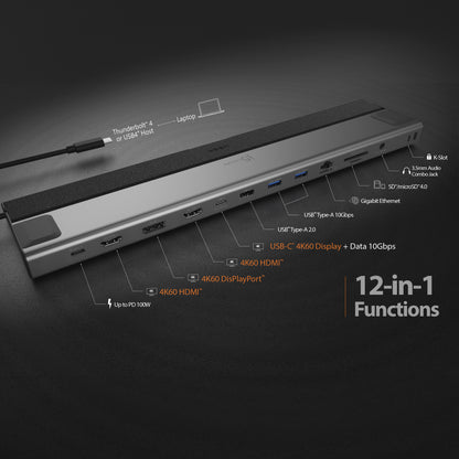 j5create JCD554 USB4® Display Docking Station