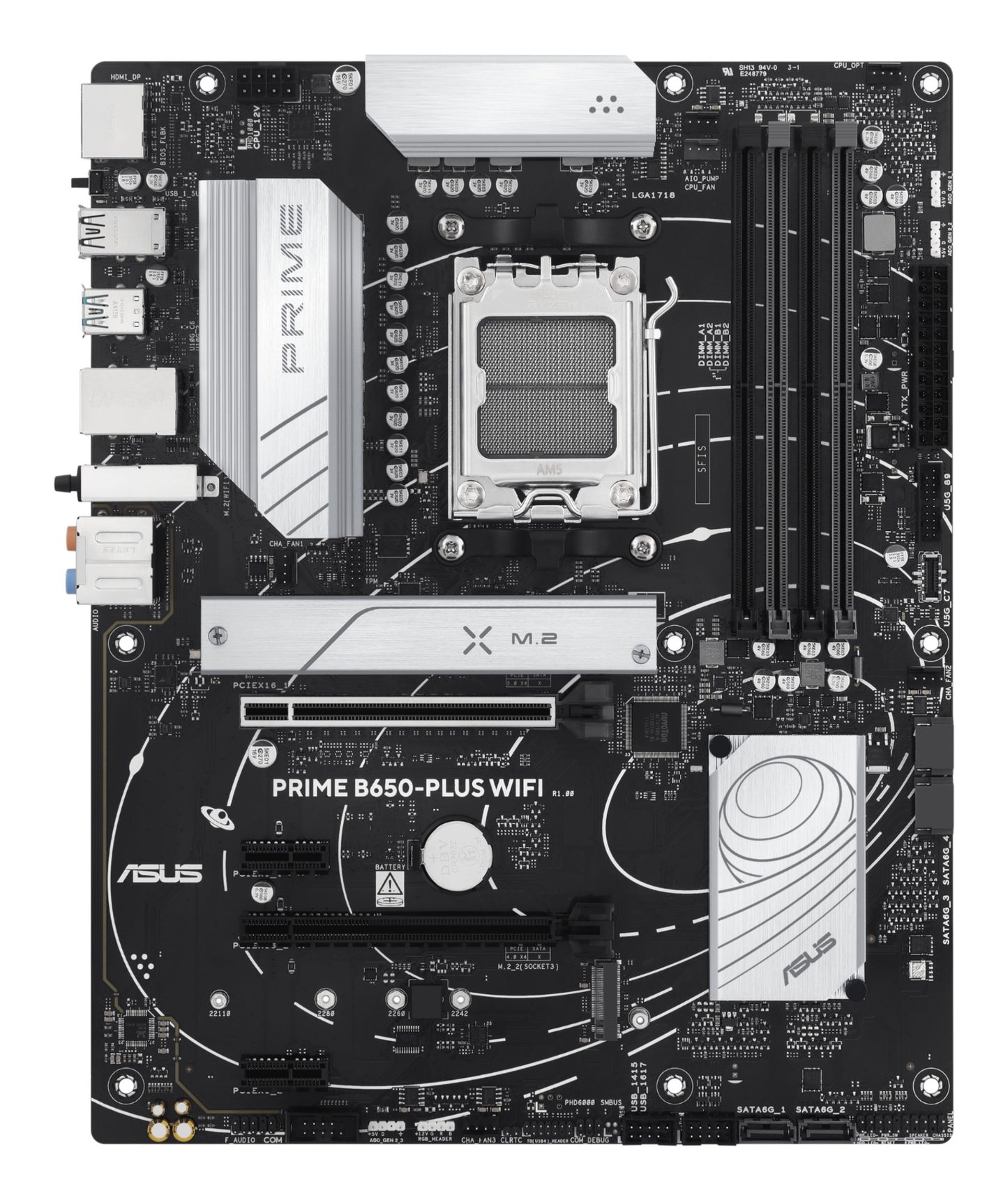 ASUS PRIME B650-PLUS WIFI AMD B650 Socket AM5 ATX Motherboard