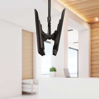 StarTech.com Dual TV Ceiling Mount - Back-to-Back Heavy Duty Hanging Dual Screen