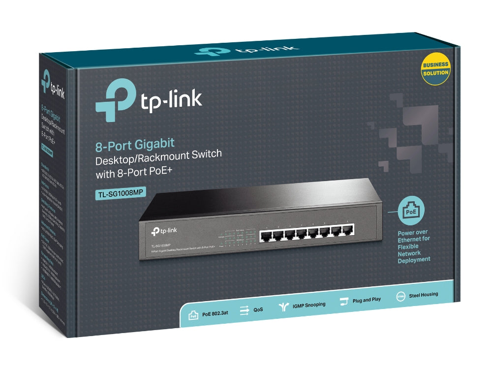 TP-LINK TL-SG1008MP network switch PoE